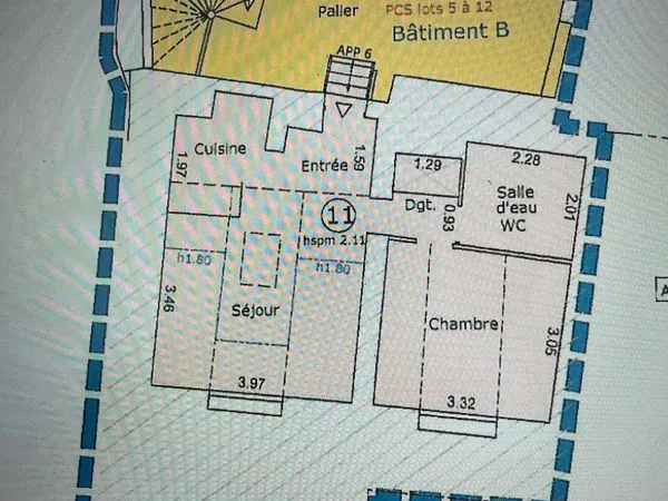 A vendre appartement T2