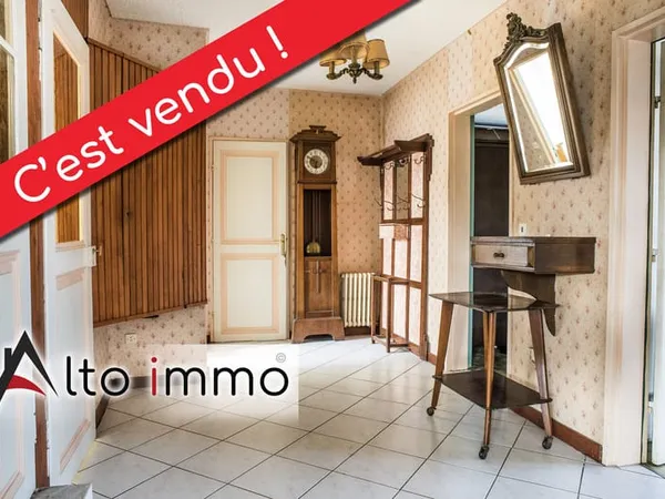 Pavillon de 122m2 habitables sur une parcelle de 10 ares