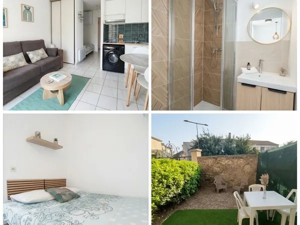 Beau T1 avec jardin et parking, Etudiant, Enseignant, personne en mobilité pro
