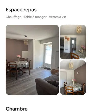 Location RDC 2 pièces + grand extérieur proximité commerces