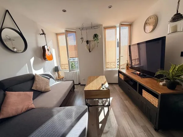 Charmant appartement meublé à Jouarre, 1 chambre, 36 m²