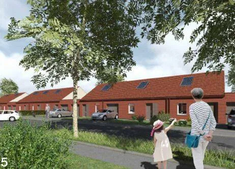 Maison de plain-pied 2 pièces 54 m²