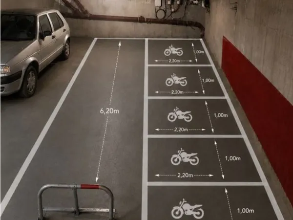 Loue places de moto / scooter sécurisées - Paris 15e - Lourmel