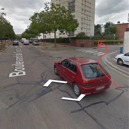 2 places de parking sécurisé