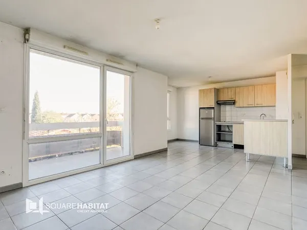 Appartement Saint Jory 3 pièce(s) 63 m2 avec grand balcon et 2 Places de parkings
