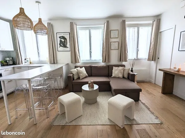 T2 en duplex de 55m2 au sol - Porte de Champerret