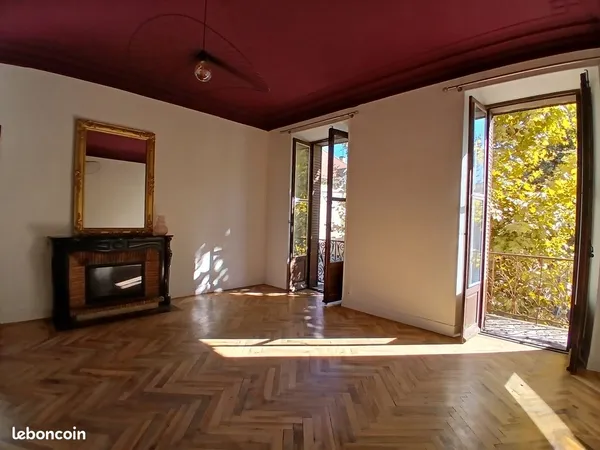 Appartement type Haussmanien T4 - 114 m2 - centre ville de Gap