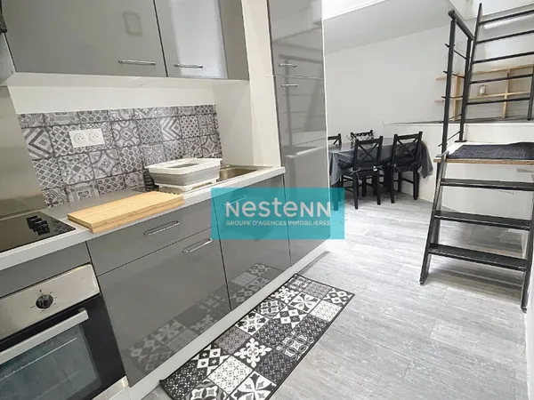 Immeuble composé d'un appartement et d'un local à Matignon