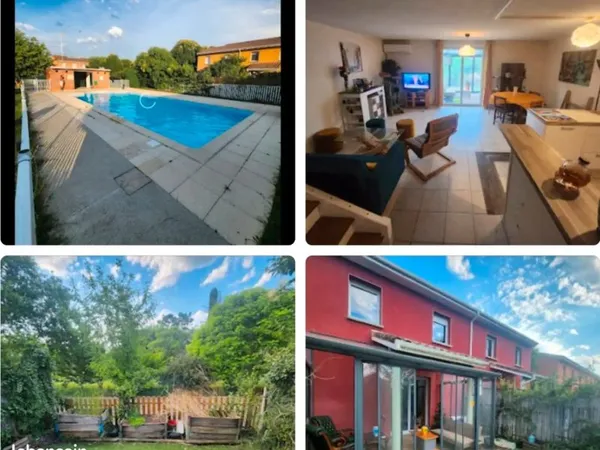 Chambre 16m2 dans Résidence avec piscine
