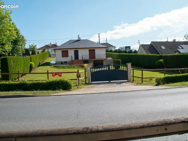 Maison sur sous sol