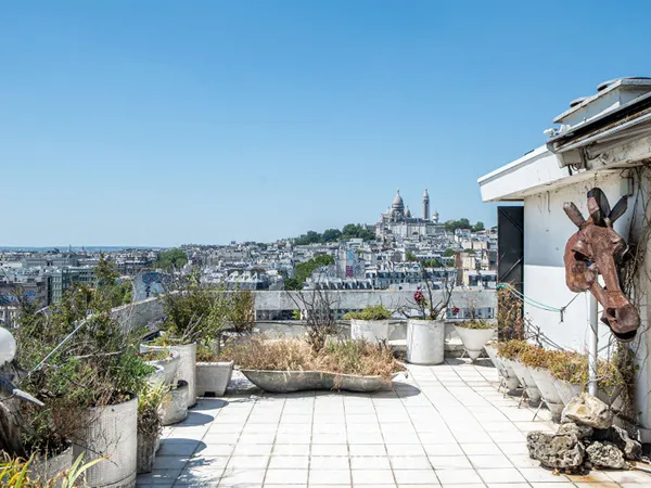 Duplex dernier étage avec double terrasse et vue d'exception