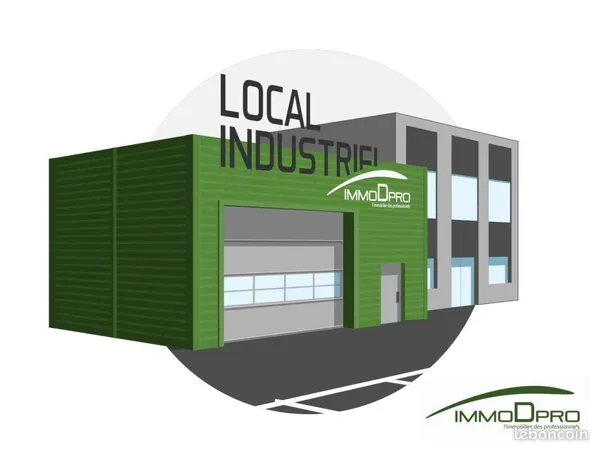 Local industriel 215 m²