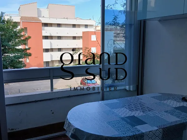 Studio cabine - Loggia -Parking privé- Grau -du- Roi - Rive Gauche