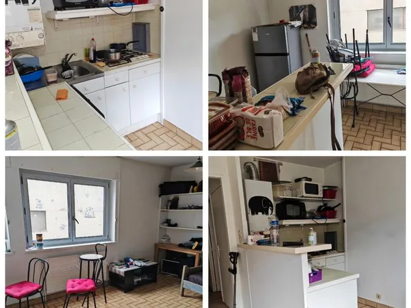 Studio 25 m² 365 charges copropriété comprises
