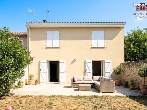 VENDU LIBRE - Appartement avec jardin