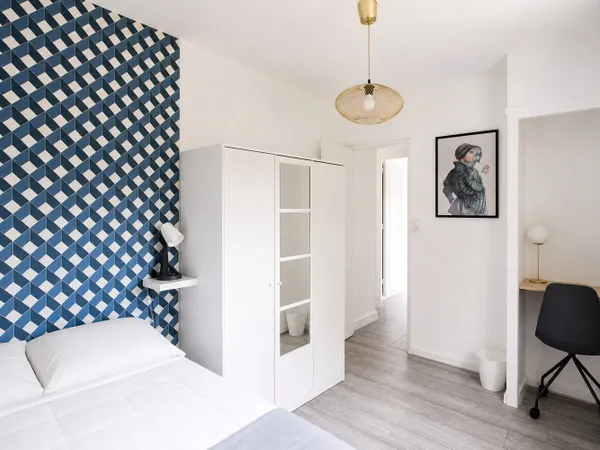 Belle chambre lumineuse – 10m²