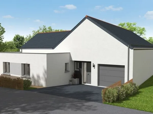 Projet de construction d'une maison 127 m² avec terrain à BRIEC (29)