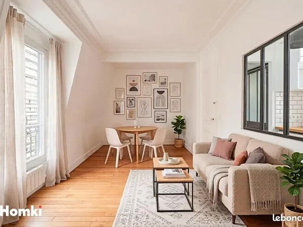 Appartement 2 pièces 34 m²