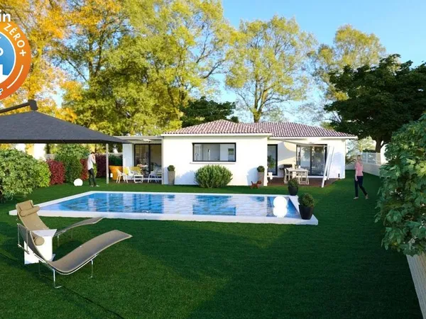 Projet de construction d'une maison 91 m² avec terrain à VAUVERT (30)