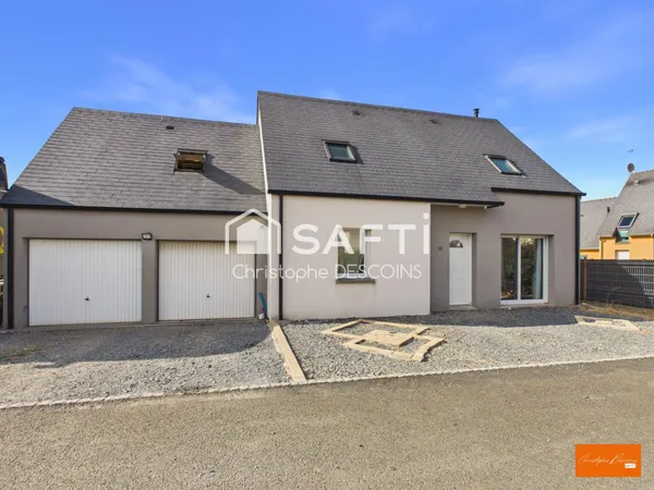 Pavillon individuel récent à Aron 5 chambres 130 m²