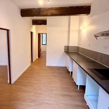 À LOUER - F3 de 68 m² entièrement rénové, climatisé, avec balcon et cave de 10 m² - Le Vigan