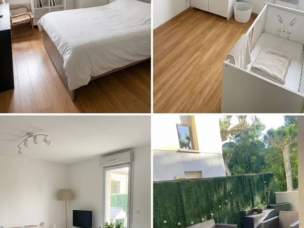 Appartement T3 62m² + Terrasse 22m² + Garage & Parking