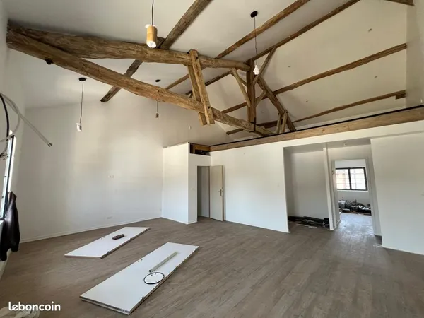 T4 duplex neuf de 98,8 m² avec séjour cathédrale et parking - Réalville