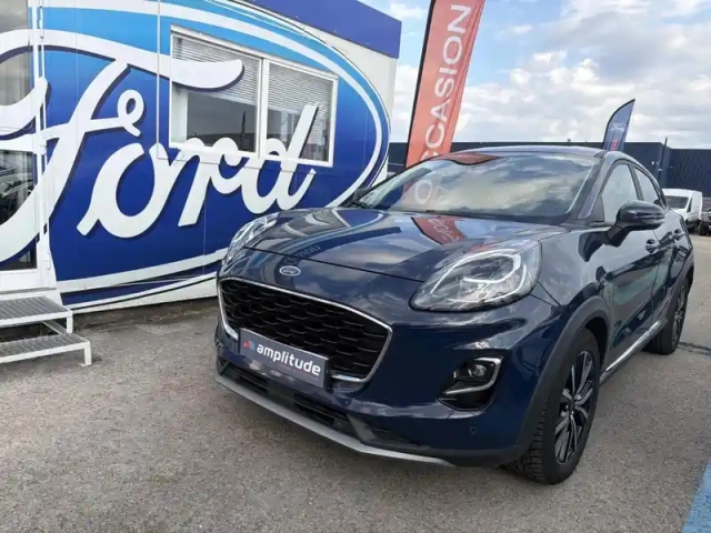 Ford Puma 1.0 flexifuel 125 ch s&amp;s mhev titanium — photo 1