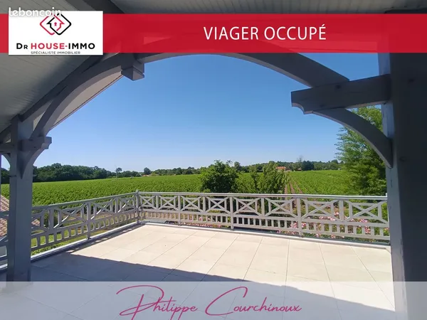 Propriété en viager 5 pièces 132 m²