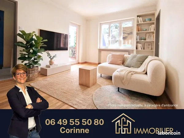 Appartement 3 pièces 60 m²