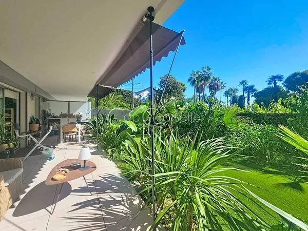 Cannes - Palm Beach Superbe 3P en RDJ