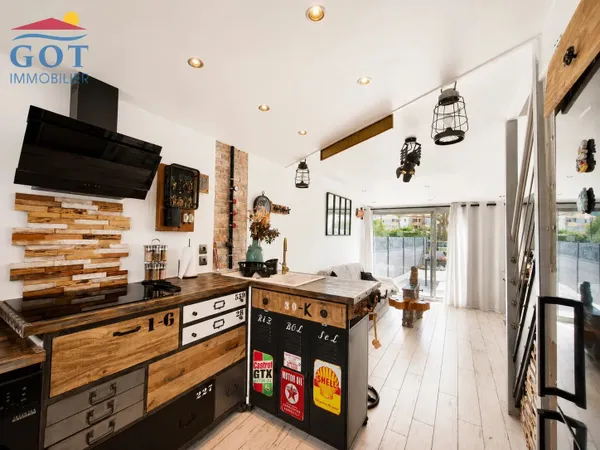 LE BARCARÈS VILLAGE - MAISON 3 PIÈCES RÉNOVÉE À 200 M DE LA PLAGE