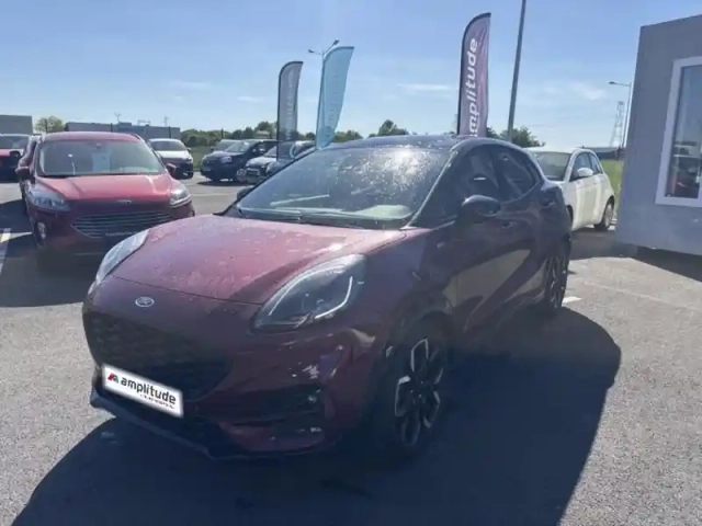 Ford Puma 1.0 flexifuel 125ch s&amp;s mhev st-line x vivid ruby edition