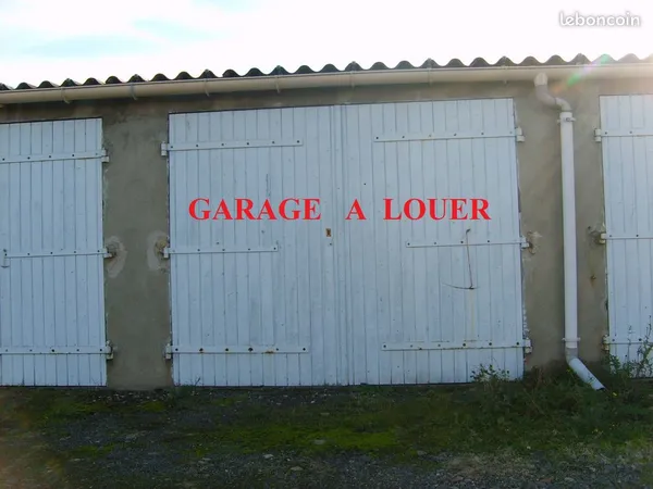 Garage auto moto à louer Issoire centre-ville