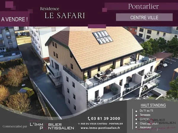 Appartement 2 pièces 45 m²
