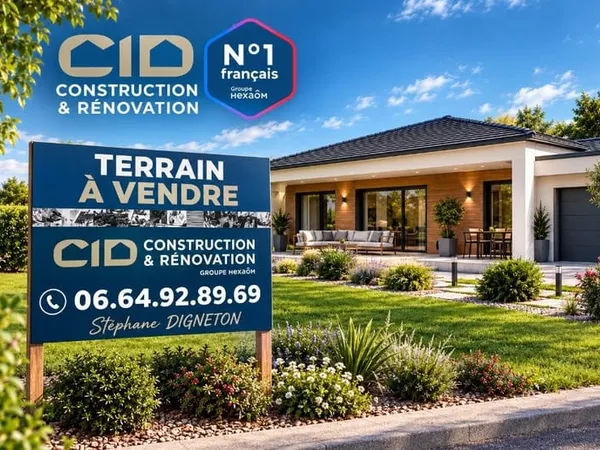 Terrain 445 m²