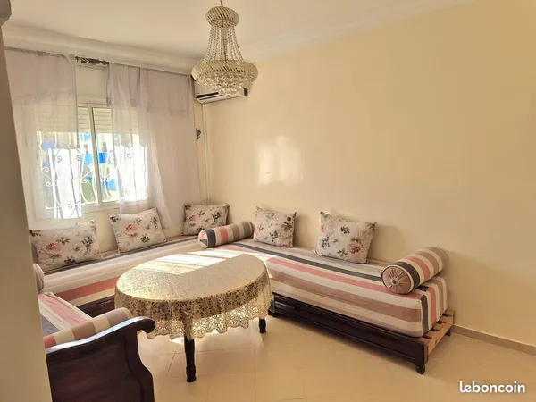 Appartement Agadir 60 m2 mer soleil toute l'année