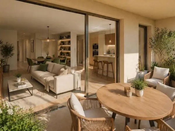 Appartement 3 pièces 63 m²