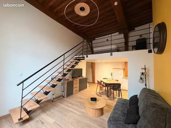 T2 duplex meublé - Investissement locatif - Hyper centre Dijon