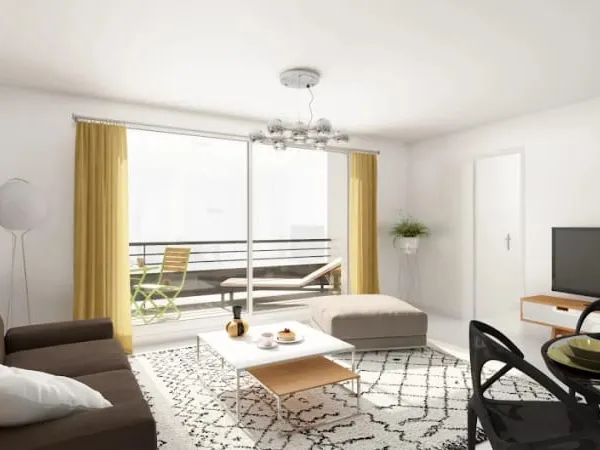Appartement 2 pièces 48 m²