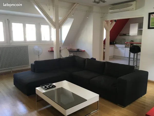 Loue 2p meublé Quai Turckheim Strasbourg