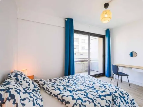 Chambre en colocation (parking, elec, chauffage, fibre tt compris)