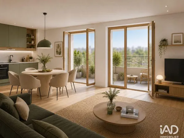 Appartement 3 pièces 60 m²