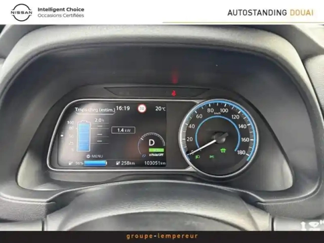 Nissan Leaf 150ch 40kwh acenta 21.5 — photo 13