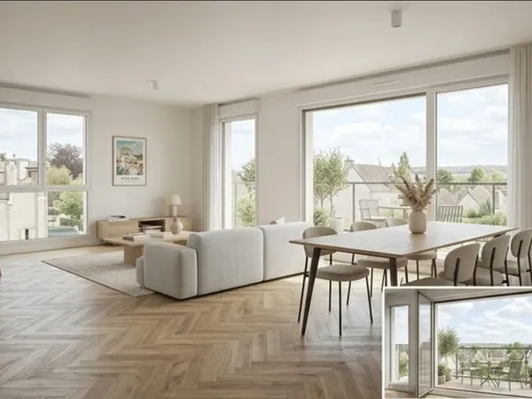Appartement 4 pièces 77 m²