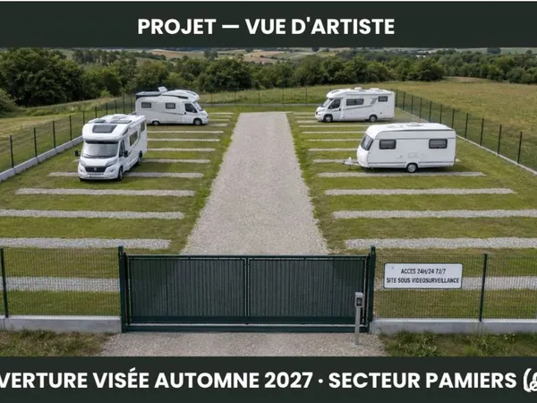 Gardiennage camping-car caravane bateau - Pamiers 09 - Accès 24/7 - Hivernage sécurisé Saverdun Vari