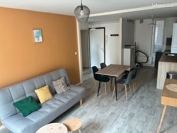 T2 meublé 42m2 centre-ville