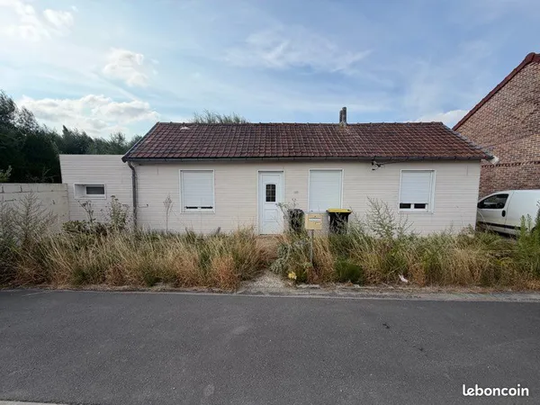 Maison 80m2 avec grand terrain plein pied