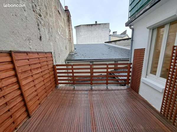 T3 centre ville avec terrasse