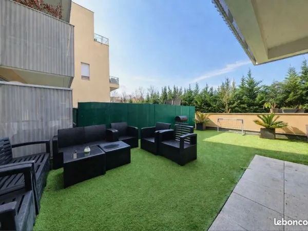Appartement à vendre - T4 RDC avec jardin
